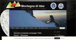 Desktop Screenshot of montagnadiidee.it